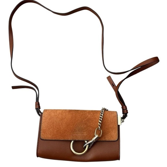 Chloe Faye Leather crossbody bag - Picture 2 of 11
